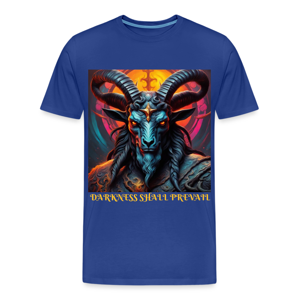 BAPHOMET!! MEN'S PREMIUM T-SHIRT - royal blue