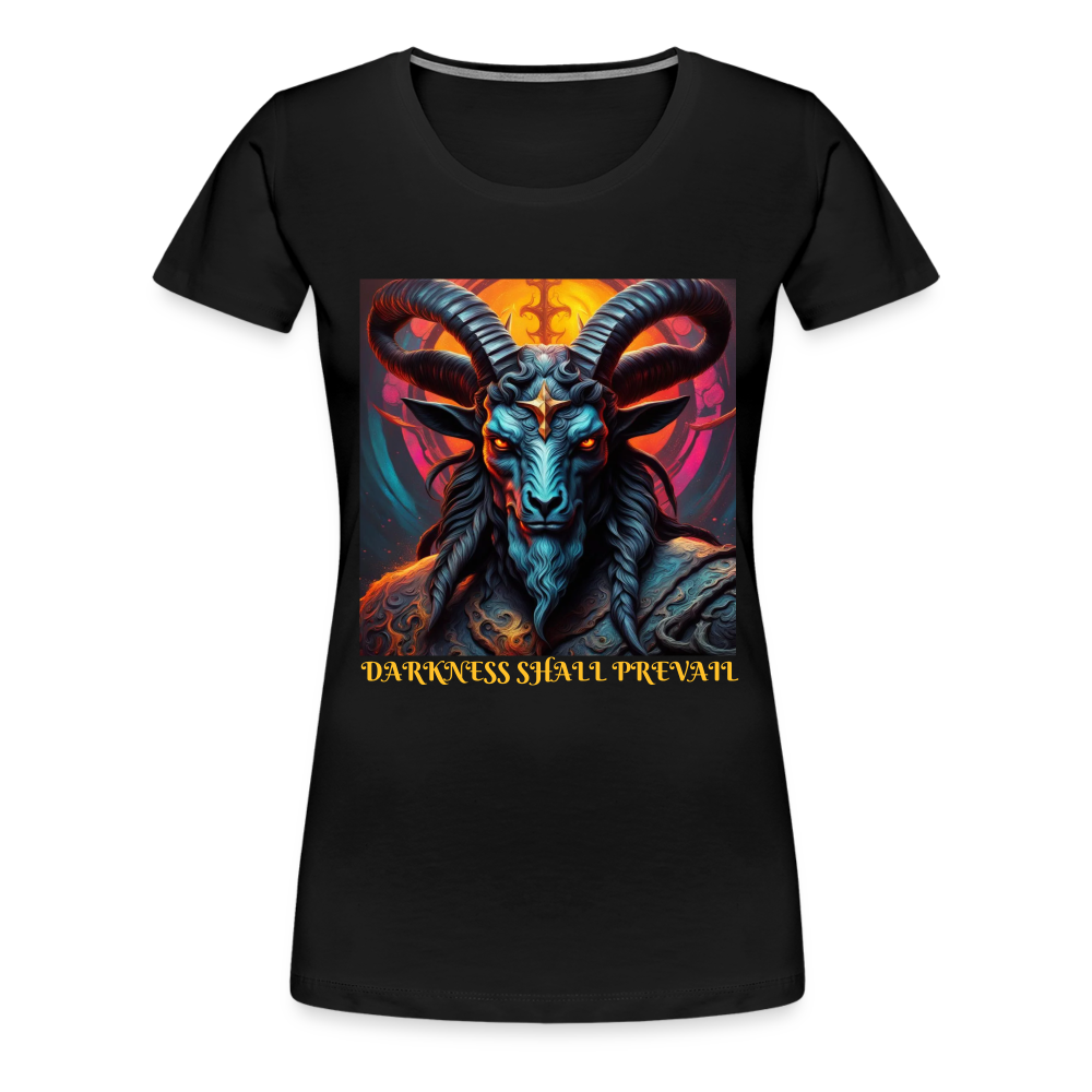 BAPHOMET!! WOMEN'S PREMIUM T-SHIRT - black