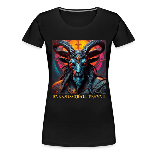 BAPHOMET!! WOMEN'S PREMIUM T-SHIRT - black