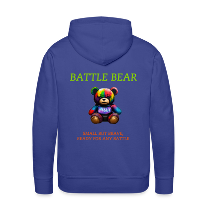 BATTLE BEAR!! MEN'S HOODIE - royal blue