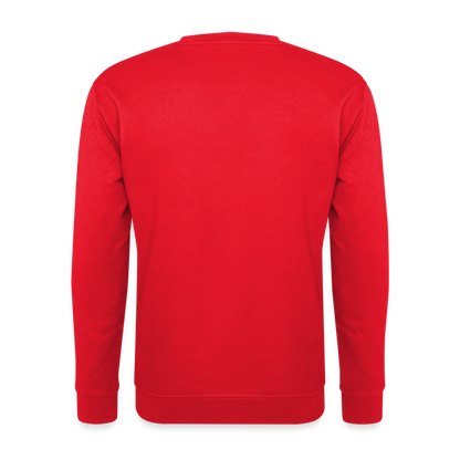 BATTLE BEAR!! MEN'S SWEATER - red