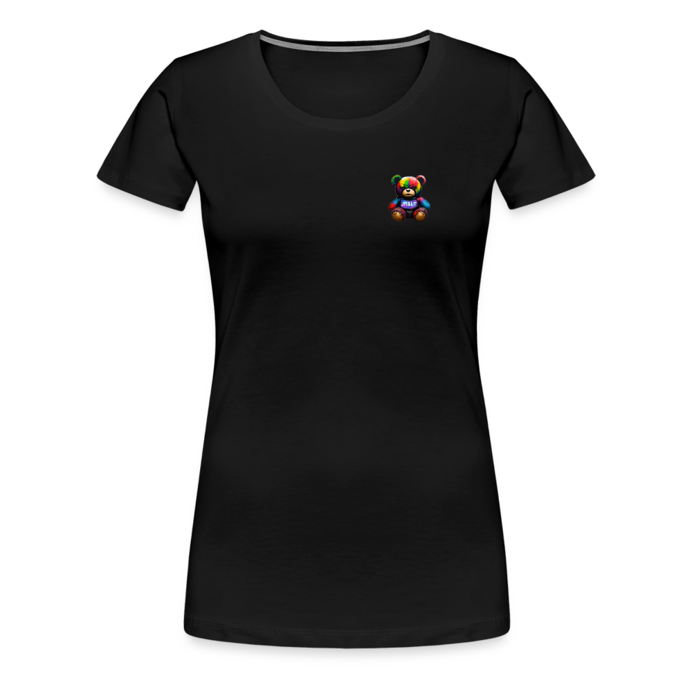 BATTLE BEAR!! WOMENS PREMIUM T-SHIRT - black