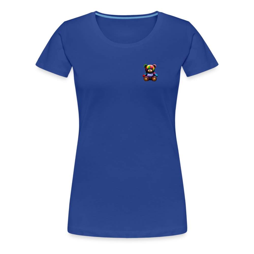 BATTLE BEAR!! WOMENS PREMIUM T-SHIRT - royal blue