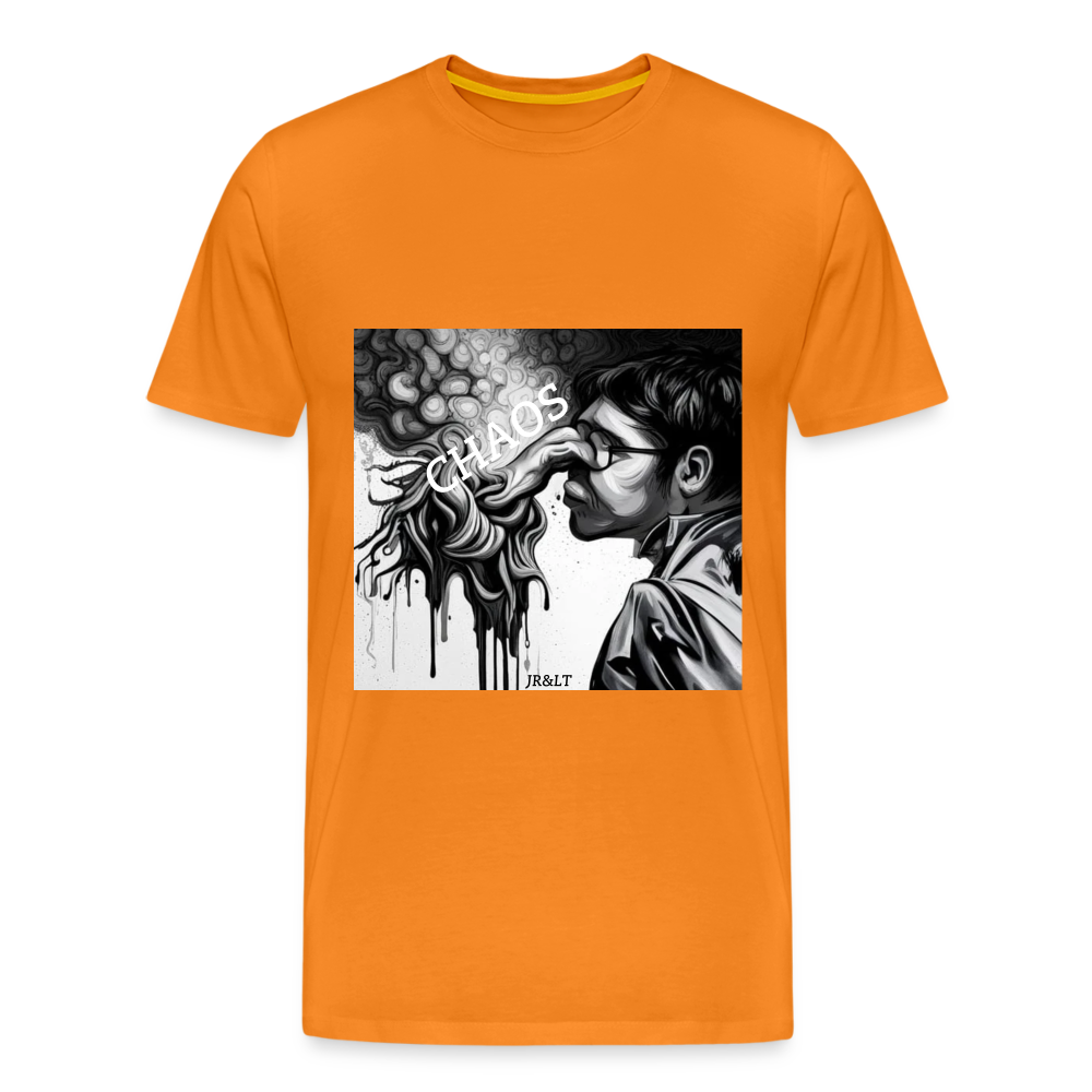 CHAOS - MEN'S PREMIUM T-SHIRT - orange