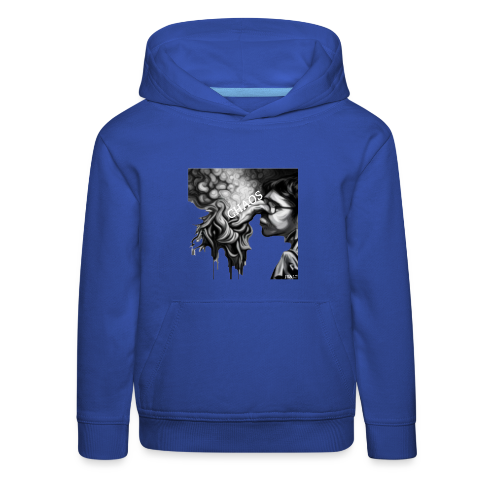 CHAOS!! CHILDREN'S HOODIE - royal blue