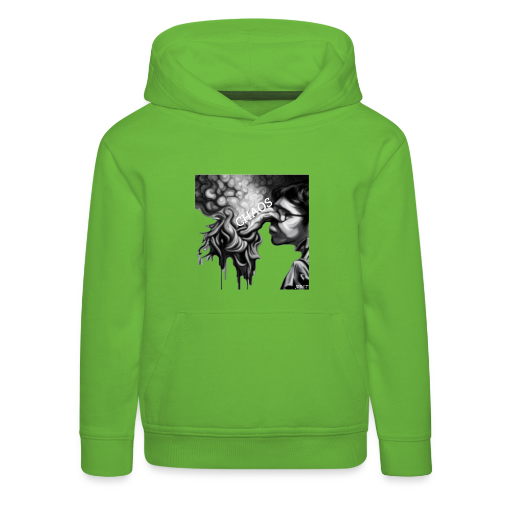 CHAOS!! CHILDREN'S HOODIE - light green