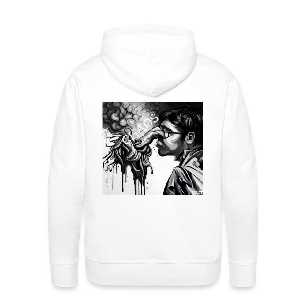 CHAOS!! MEN'S HOODIE - white