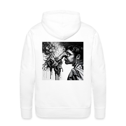 CHAOS!! MEN'S HOODIE - white