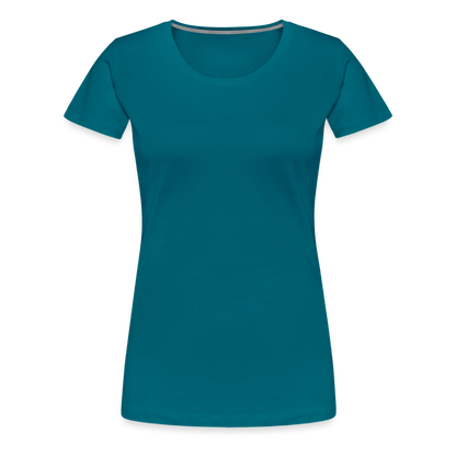 CHAOS!! WOMENS PREMIUM T-SHIRT - diva blue