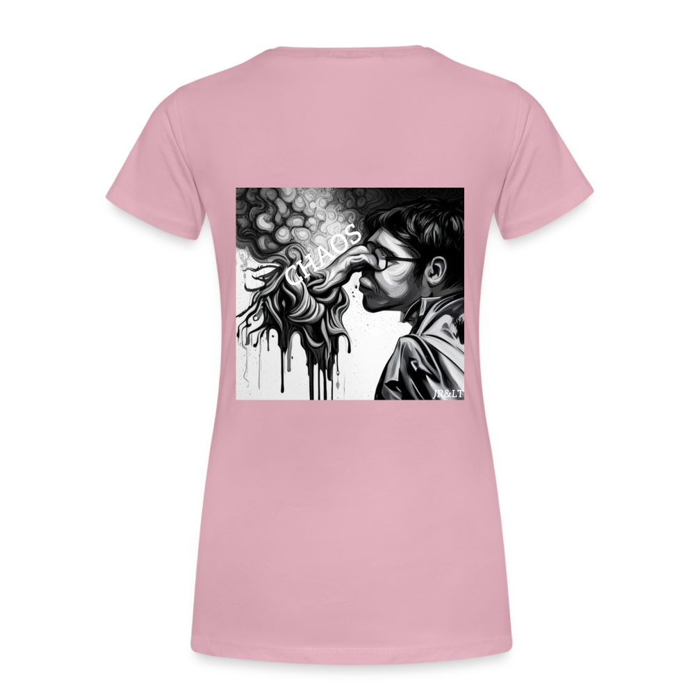 CHAOS!! WOMENS PREMIUM T-SHIRT - rose shadow