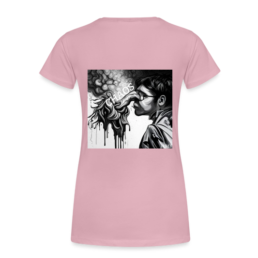 CHAOS!! WOMENS PREMIUM T-SHIRT - rose shadow