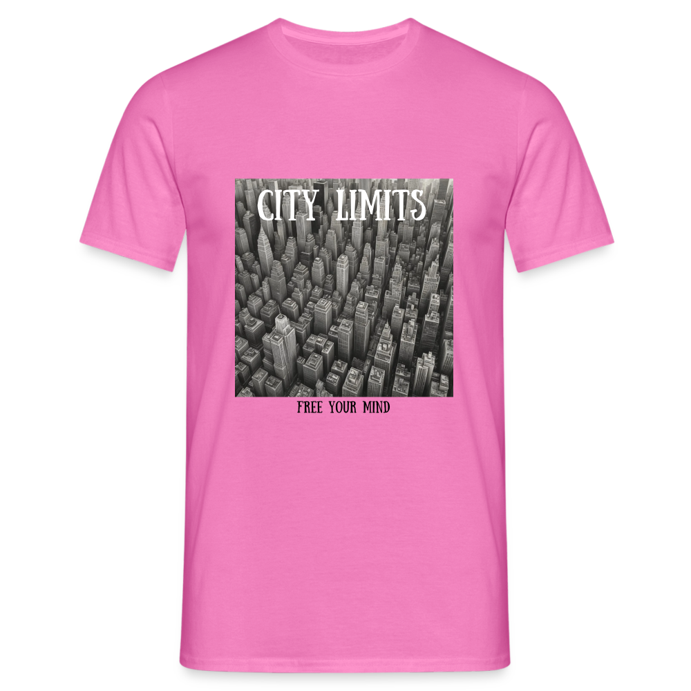 CITY LIMIT - MEN'S CLASSIC T-SHIRT - pink