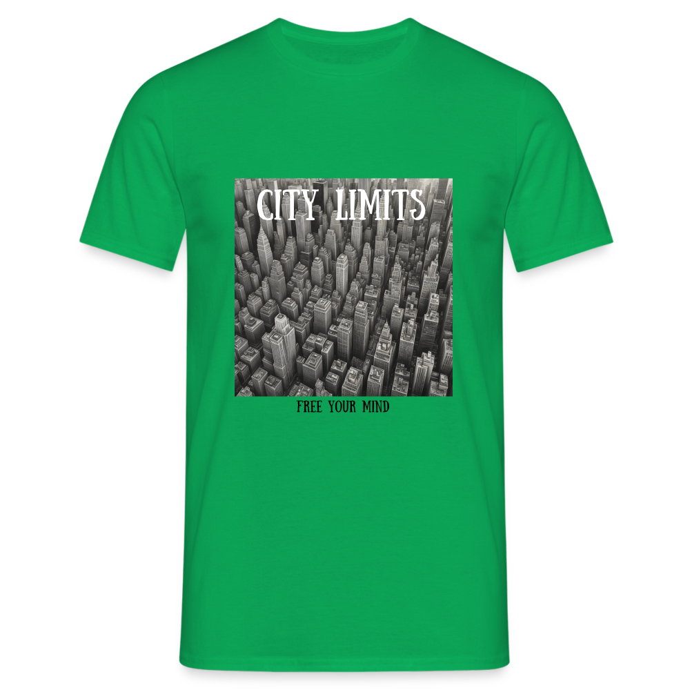 CITY LIMIT - MEN'S CLASSIC T-SHIRT - kelly green